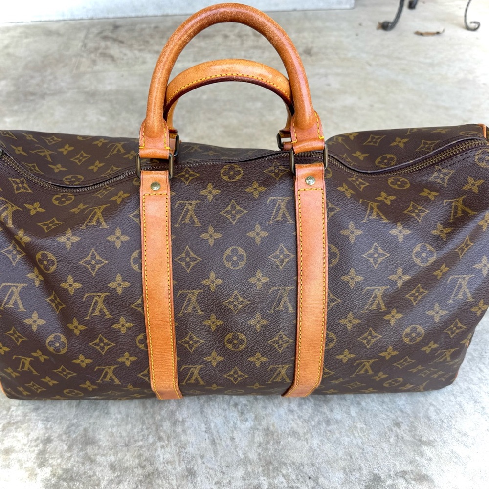Vintage Louis Vuitton 50  Monogram Duffel